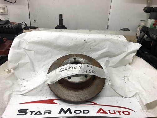 disque de frein arrière Renault Scénic 3 1.9 dci 2008