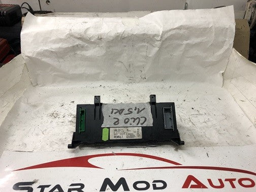 commande de clim auto Renault Clio 2 1.5 dci année 2004 Valeo réf 8200069371