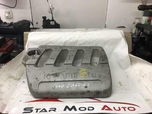 cache moteur Renault Clio 2 1.4 essence 16v année 2005