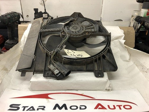 ventilateur moteur Citroën c3 1.4 hdi année 2006