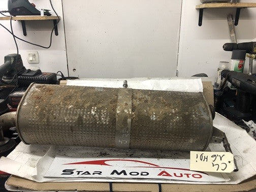 silencieux echappement arrière Citroën 1.6 hdi 110 cv c4 berline 2006