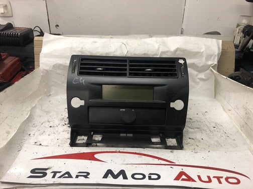 console centrale avec afficheur Citroën c4 berline 2006