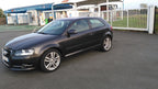 Audi A3 2,0 TDI 140 cv couleur noir 3 portes année 2009 124 000 km 8 cv fiscales boite 6 vitesses 