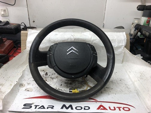 volant de direction avec air bag Citroën c4 berline 1.6 hdi 2006