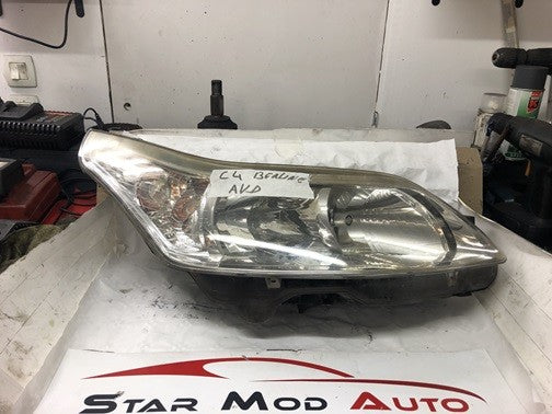 phares avant Citroën c4 berline année 2007