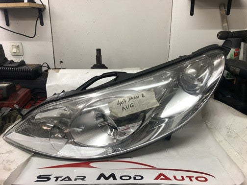 phare avant gauche Peugeot 407 année 2006 neuf