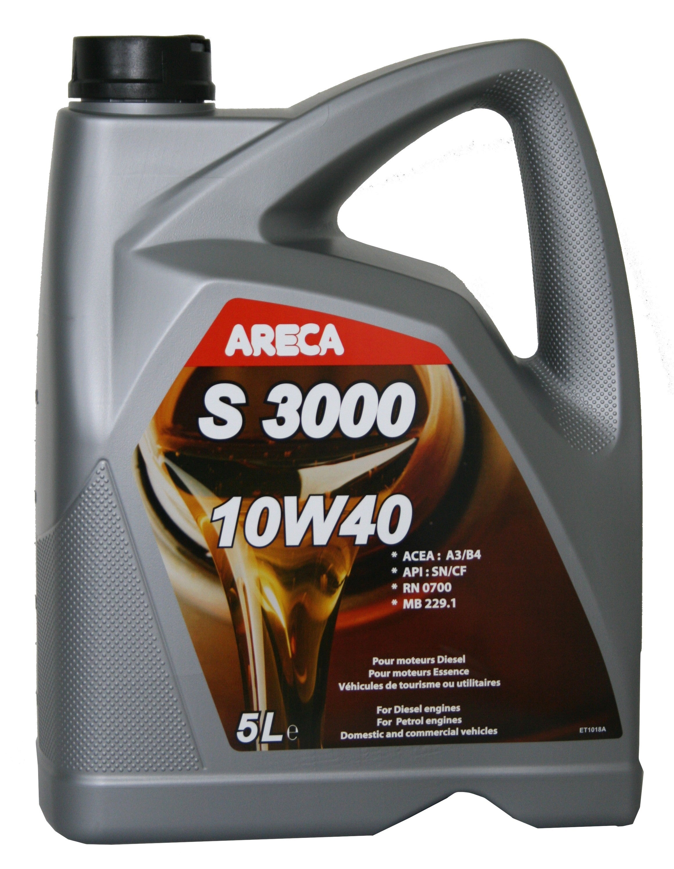 Huile moteur ARECA S 3000 10W40 