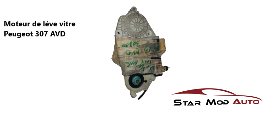 MOTEUR DE LEVE VITRE D OCCASION PEUGEOT 307 AVD