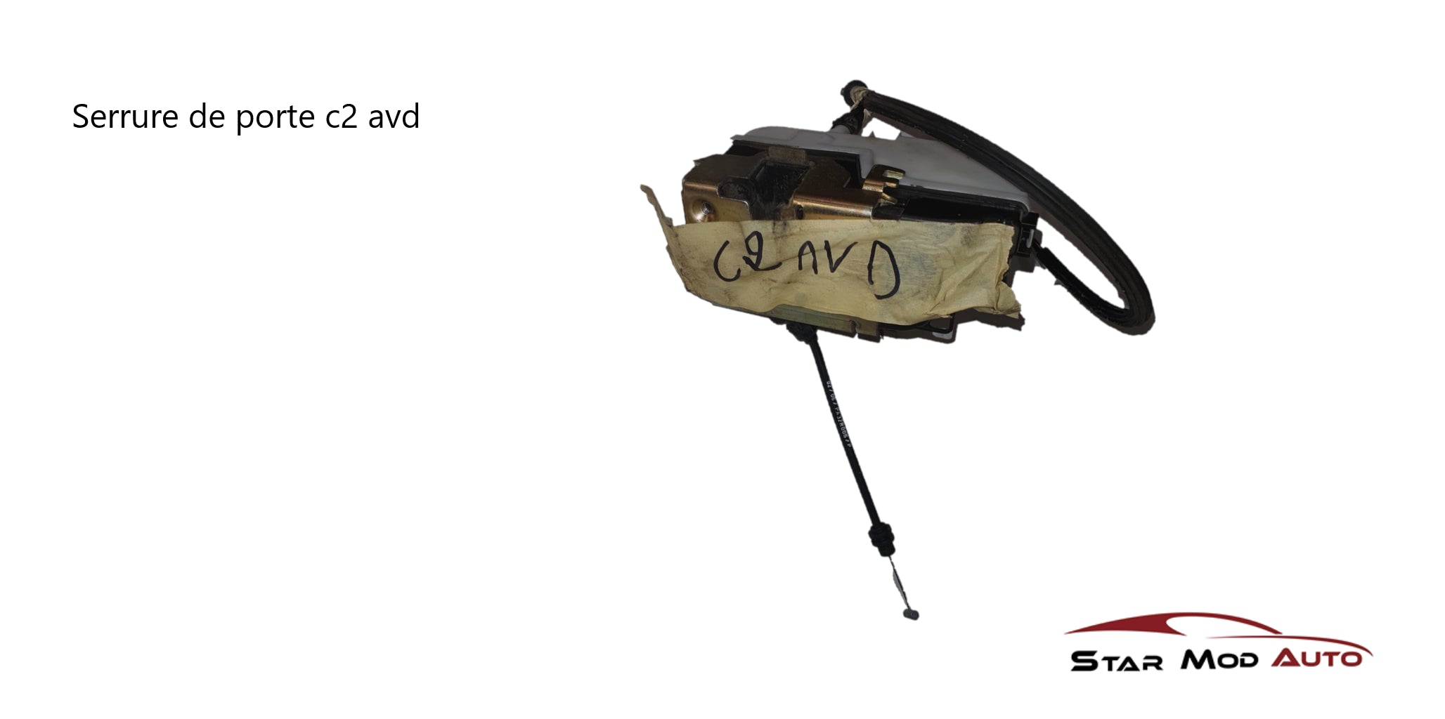 Serrure d'occasion Citroen C2 AR Droit