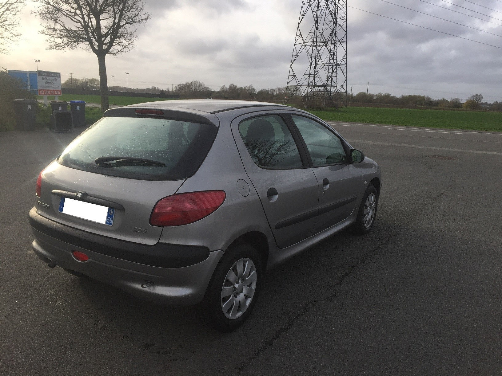 PEUGEOT 206 1.9D ANNÉE 2003 5 PORTE