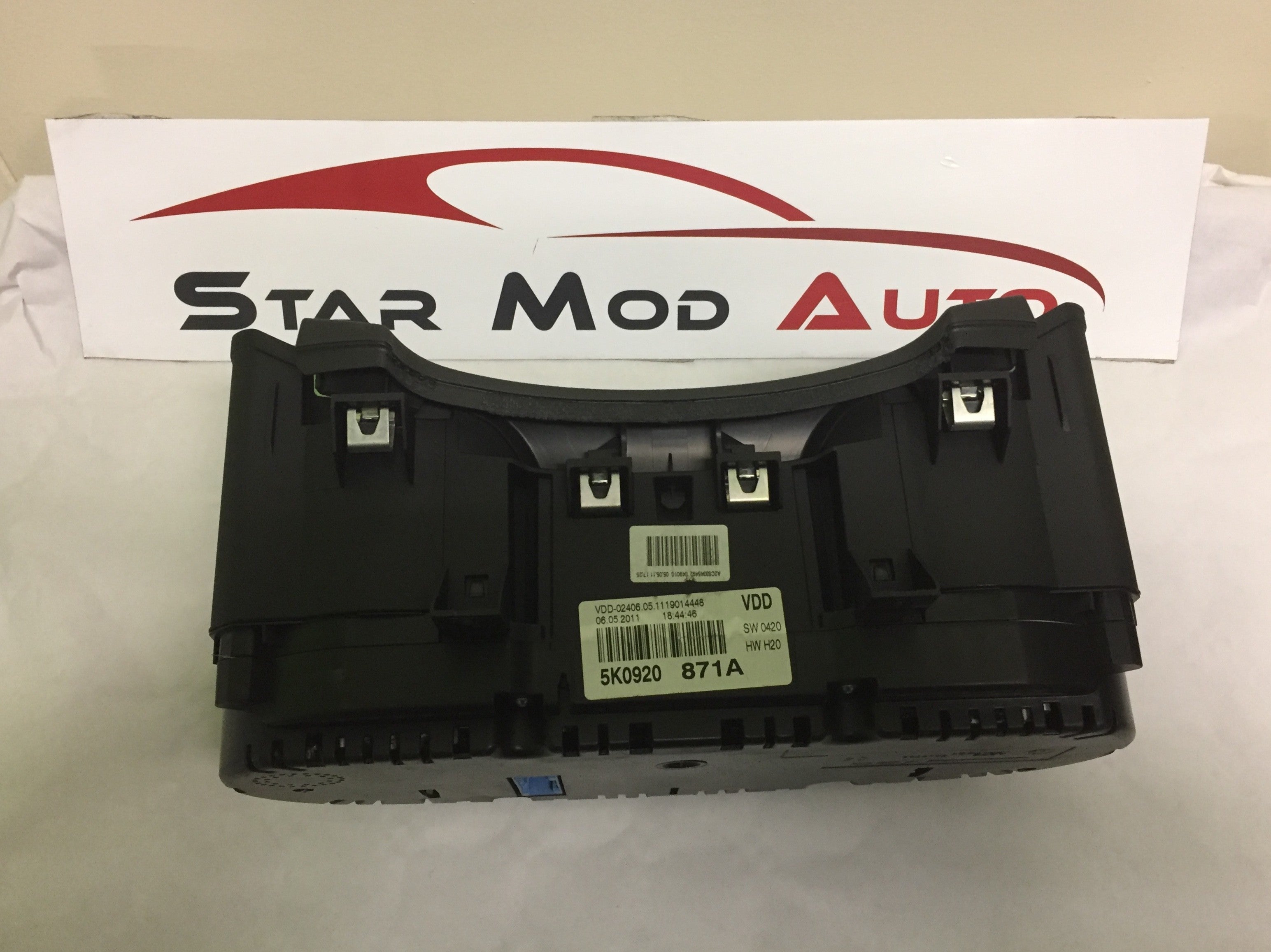 compteur kilométrique Volkswagen golf 6 1.6 tdi 106 cv