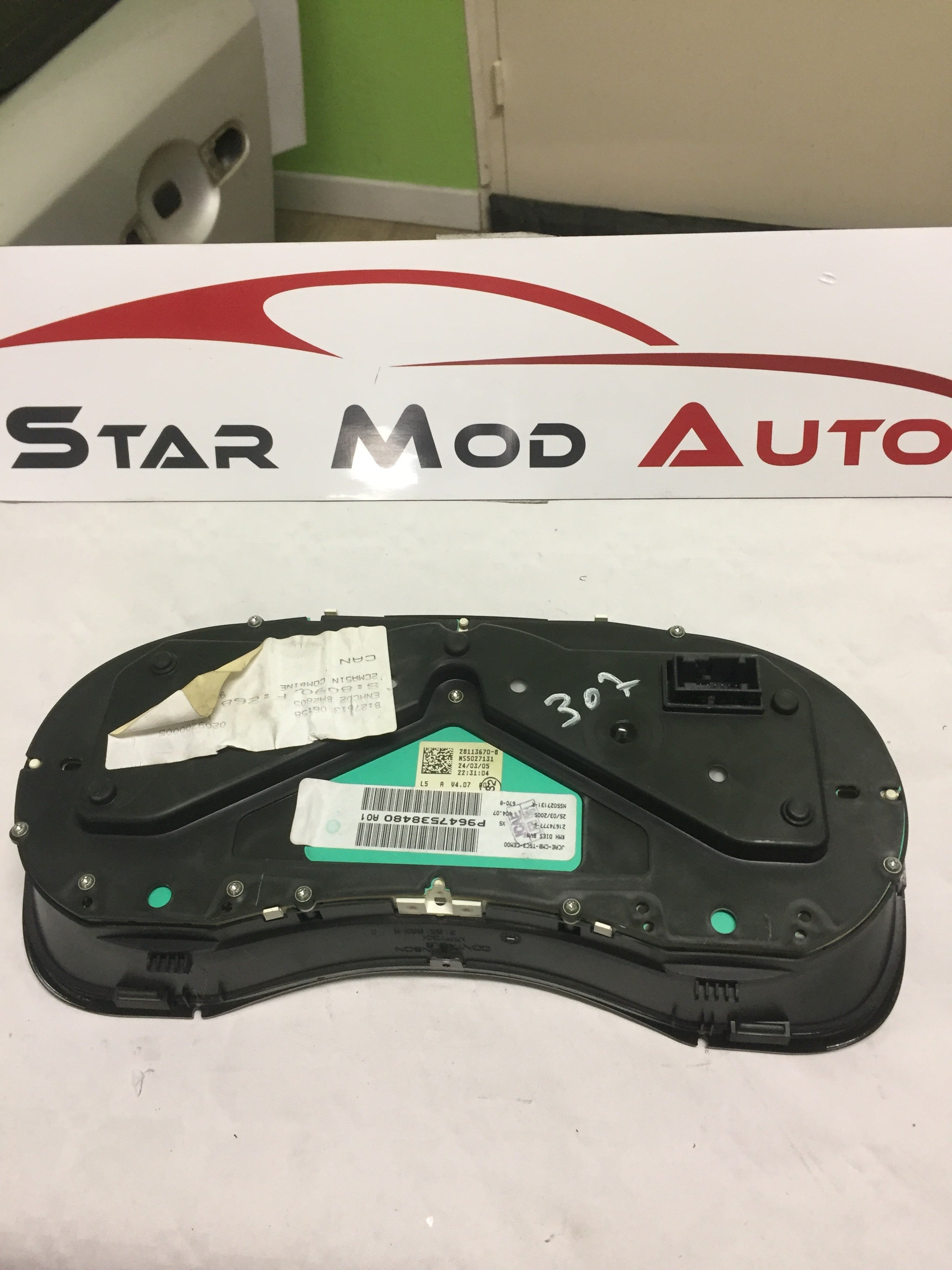 compteur Peugeot 307 1.6 hdi 2005