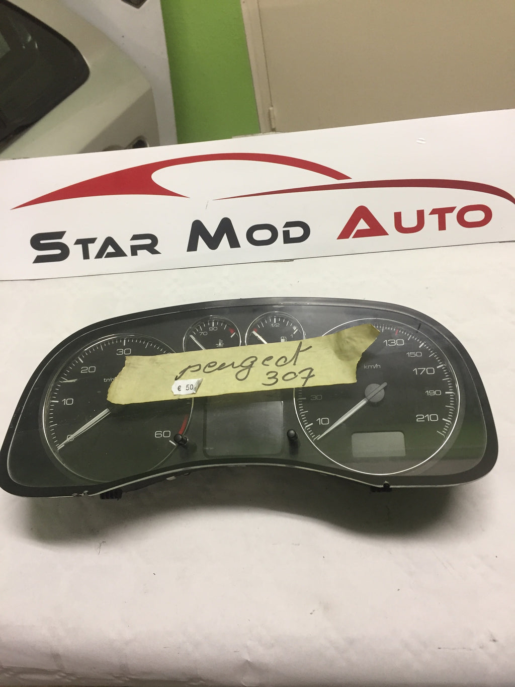 compteur Peugeot 307 1.6 hdi phase 2 2007