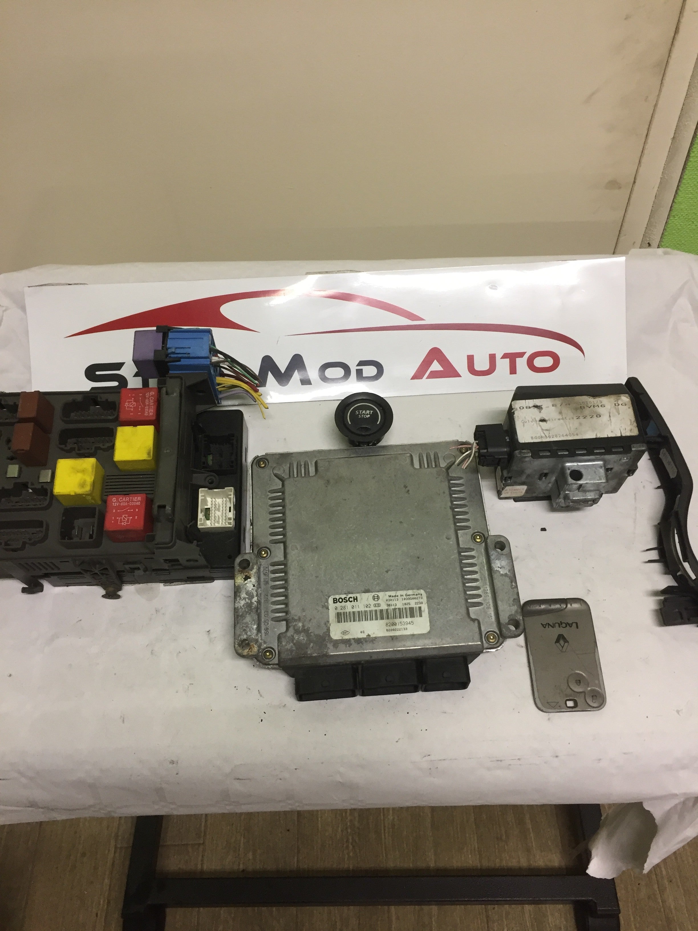 kit démarrage Renault laguna phase 2 1.9 dci 120 cv 2007