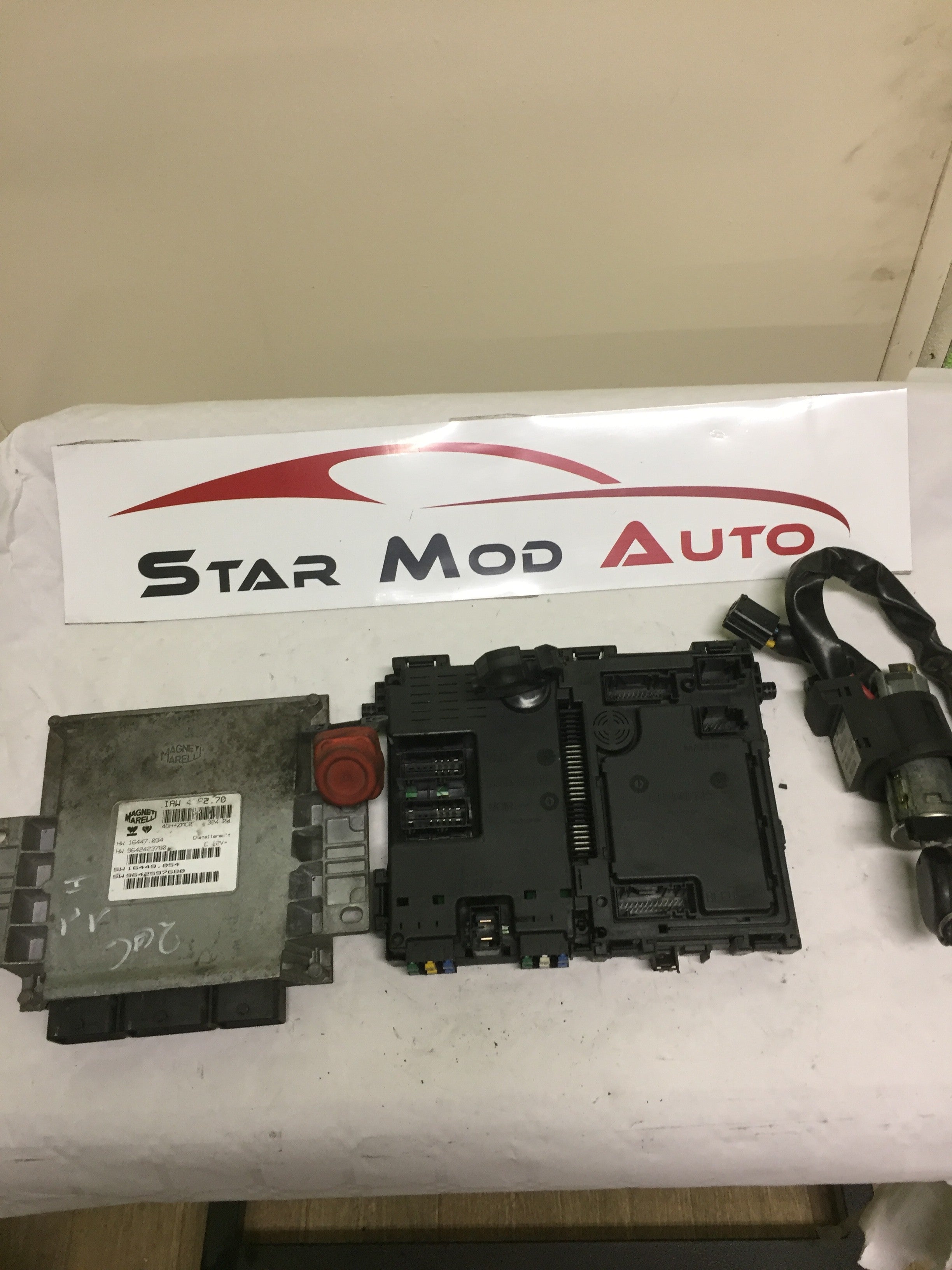 kit demarrage Peugeot 206 1.4 essence 2003