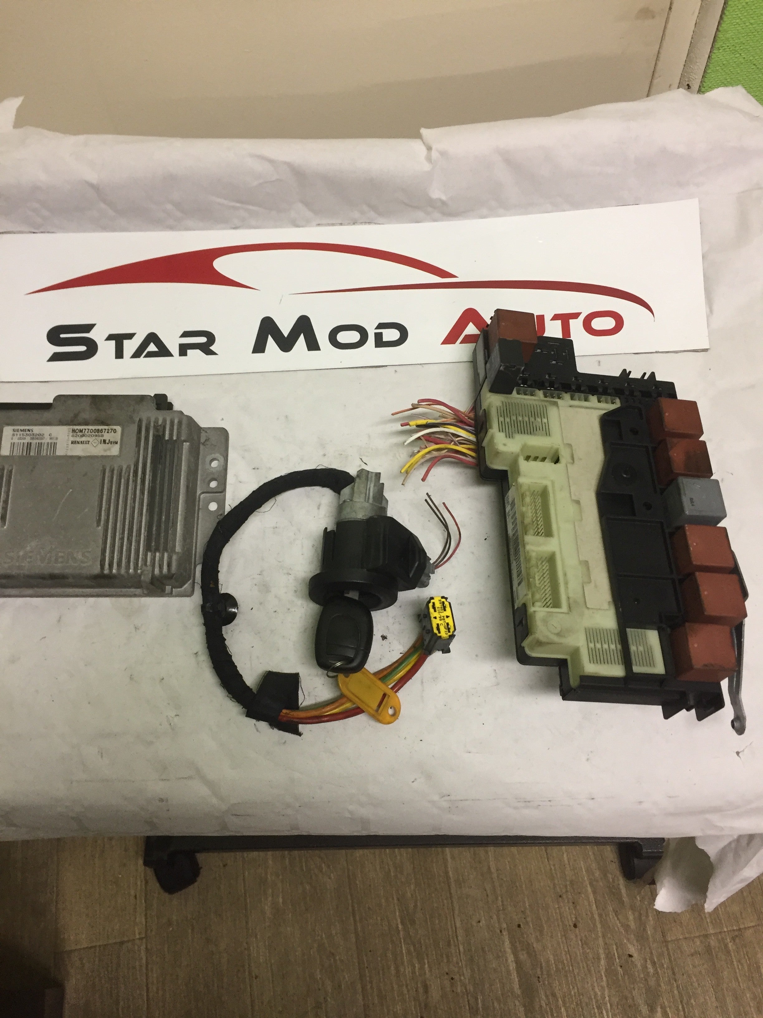 kit démarrage Renault Clio 2phase 1 1.6 essence boite auto