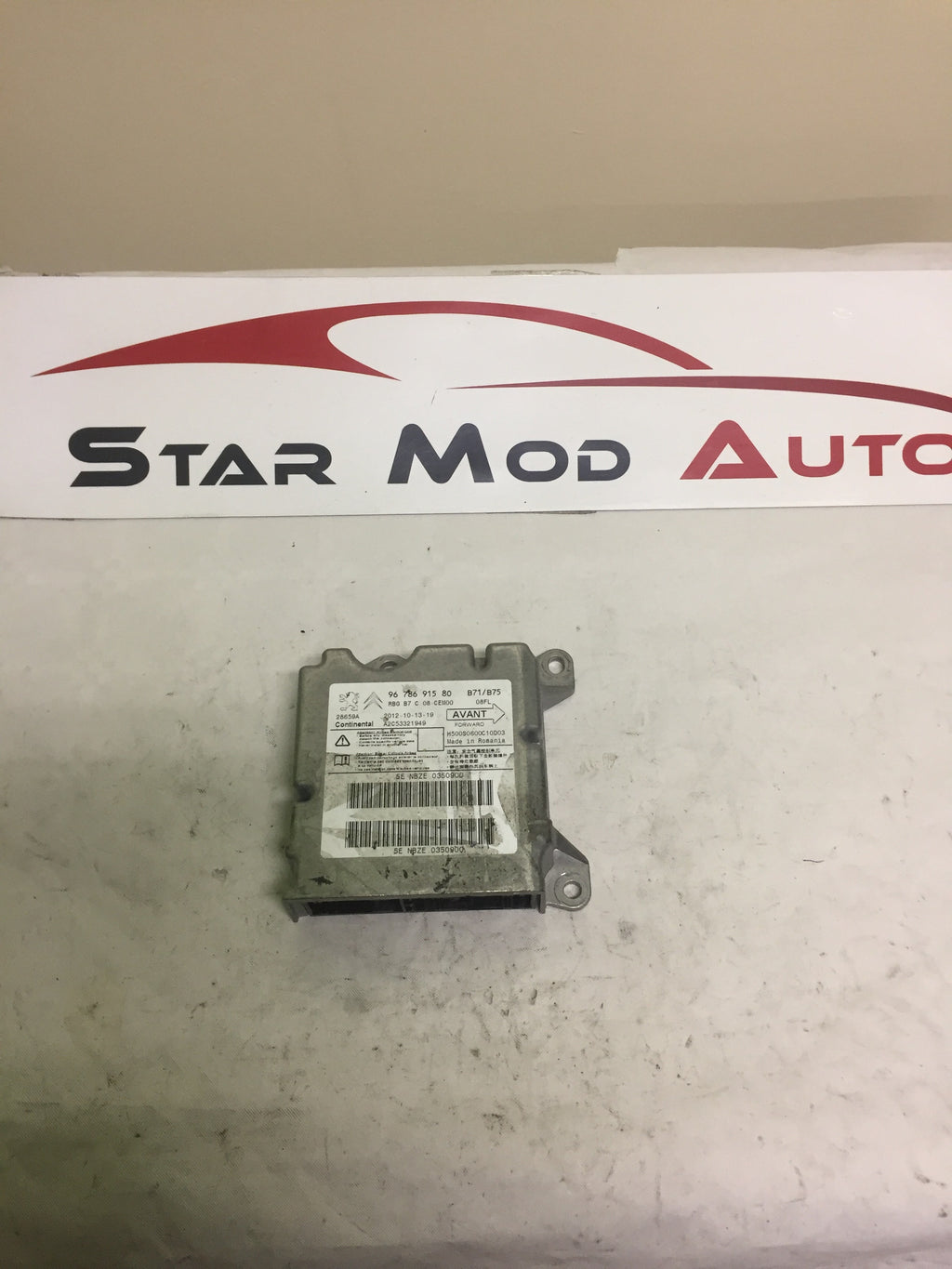 CALCULATEUR AIRBAG CITROËN C4 PHASE 2 2012