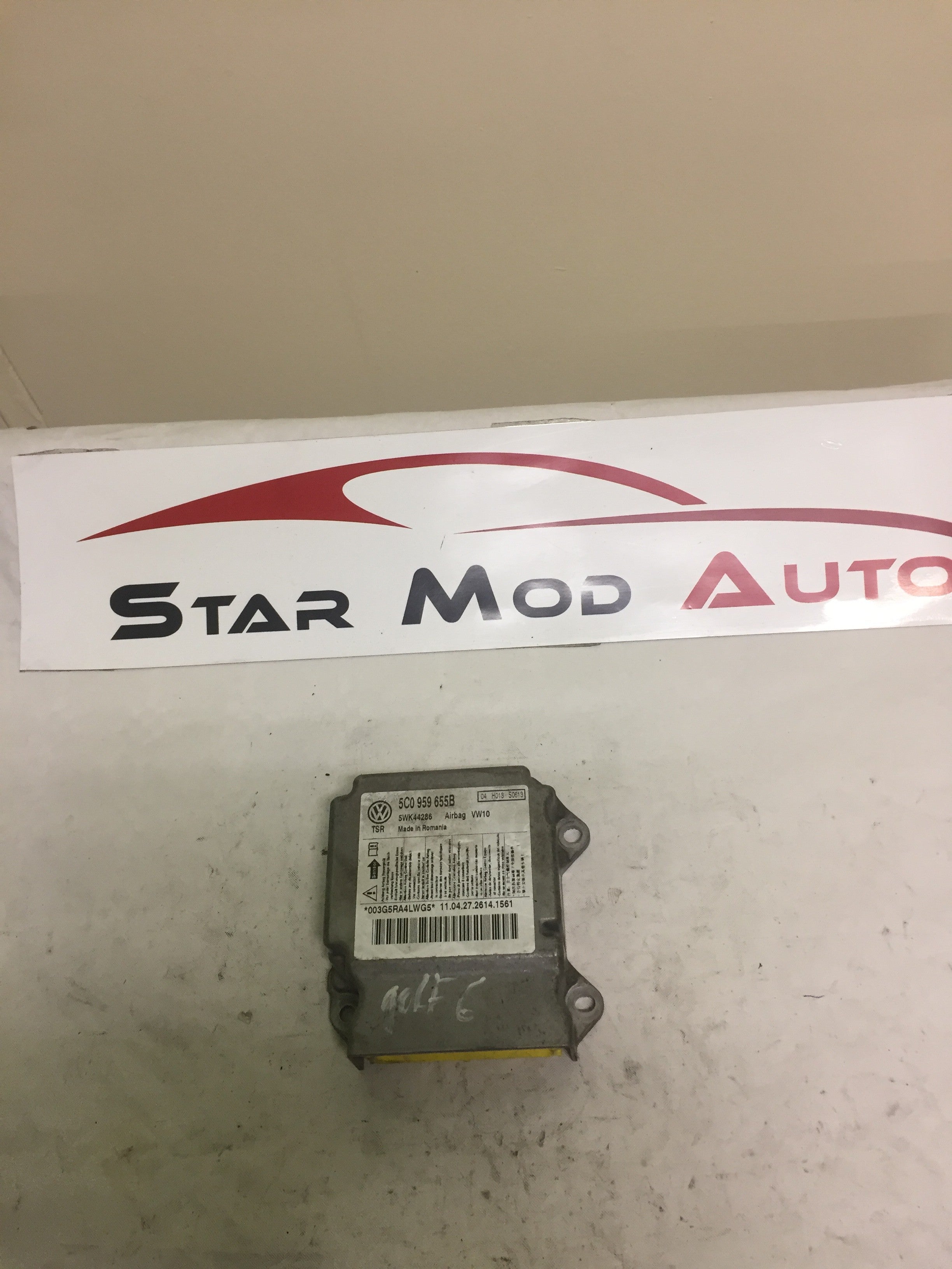 calculateur Volkswagen golf 6 année 2011 1.6 tdi réf 5c0959655b 5wk44286