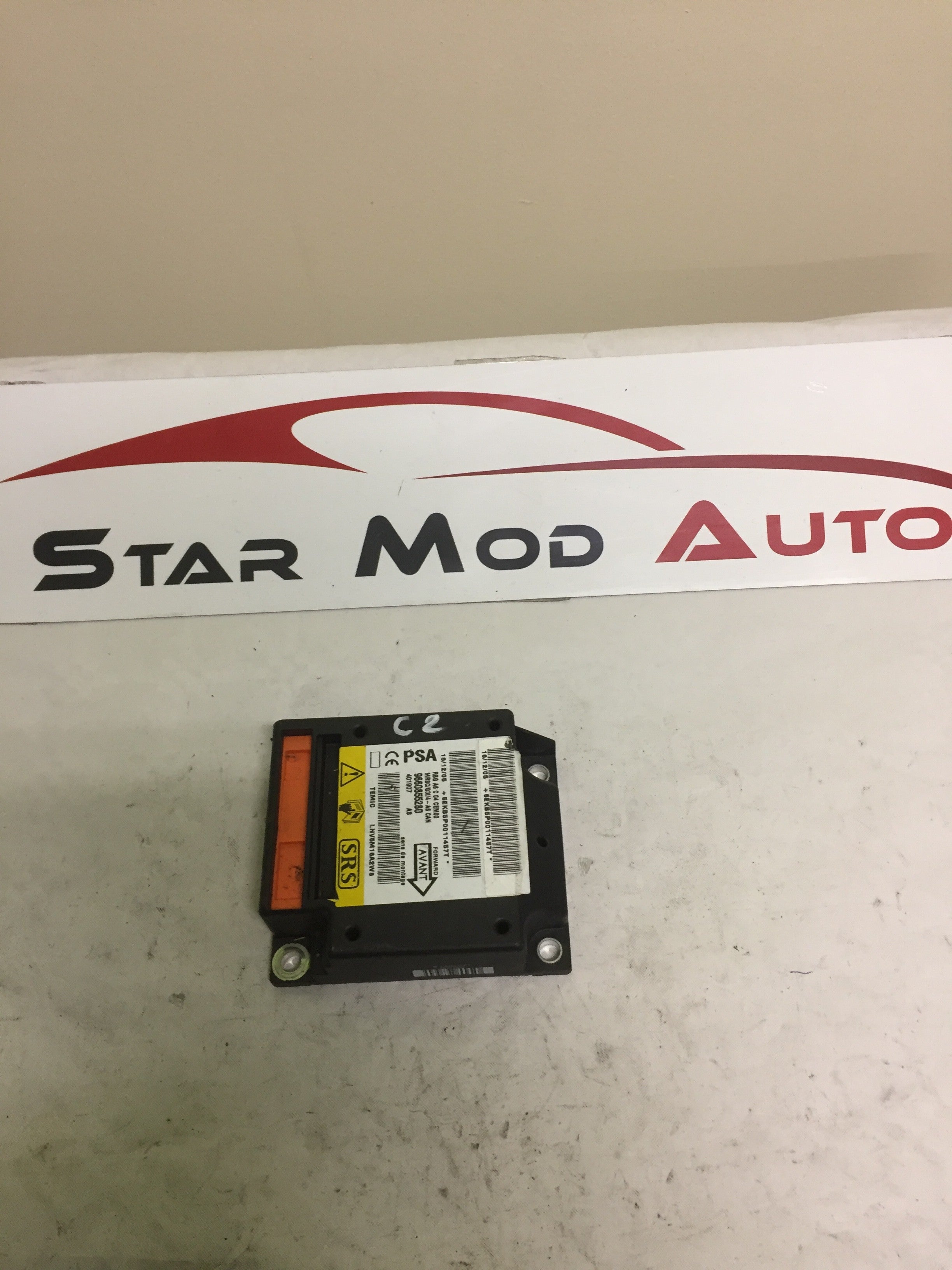 CALCULATEUR AIR BAG CITROEN C2 2006