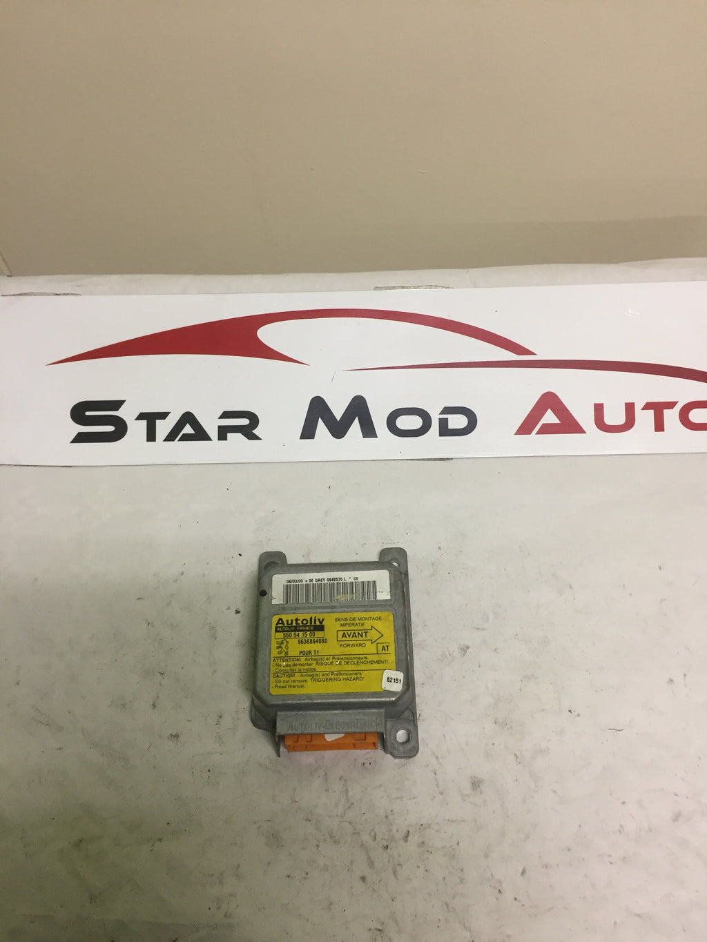 CALCULATEUR PEUGEOT 307 PHSE 2 2007