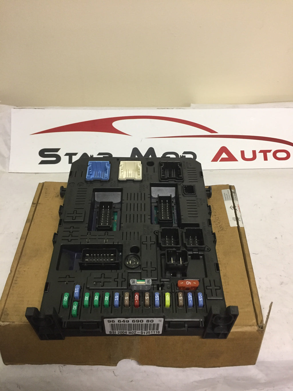 BSI PEUGEOT CITROEN NEUF D ORIGINE 6580AG