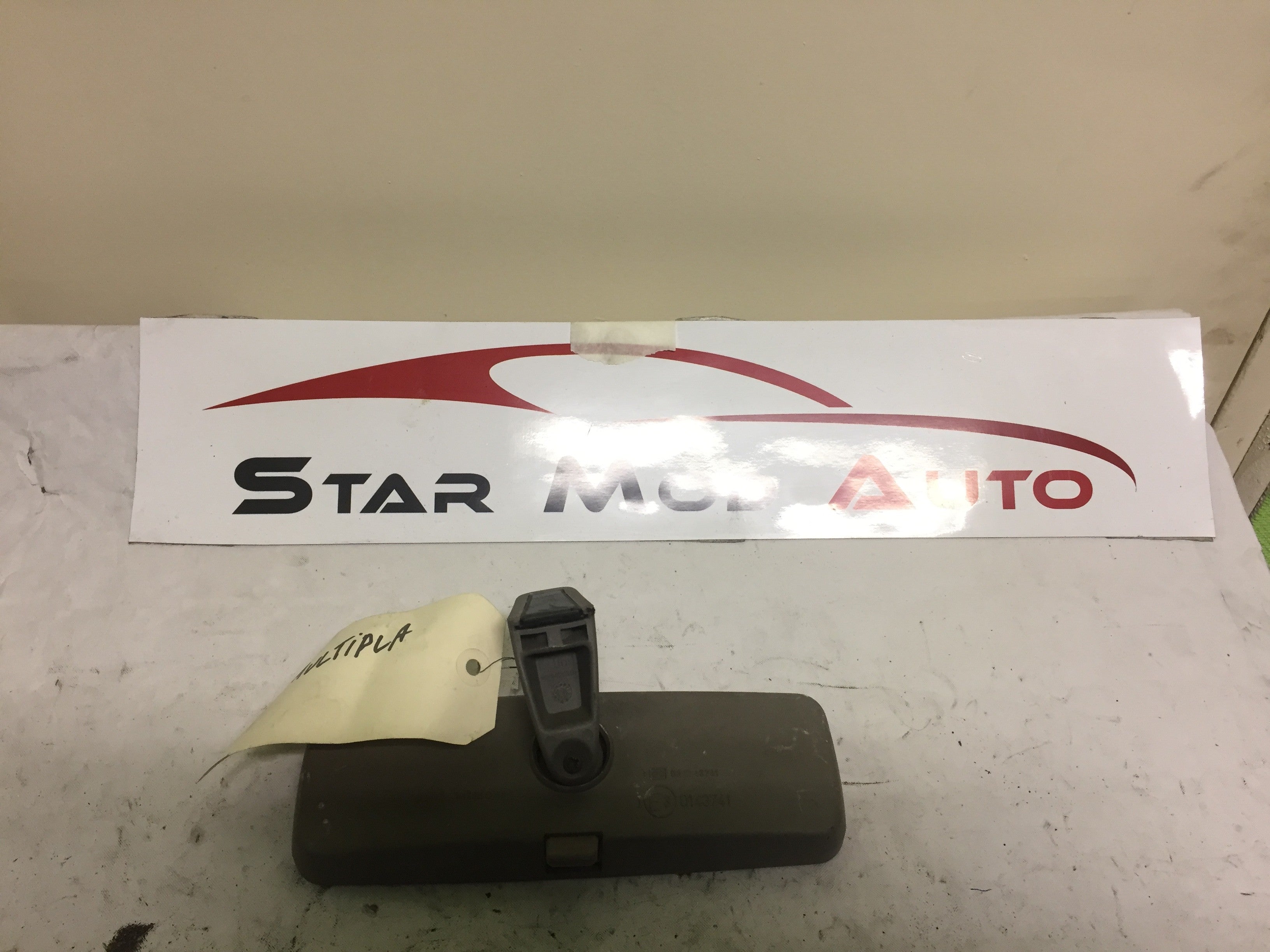 RÉTRO INTÉRIEUR FIAT MULTIPLA 2002