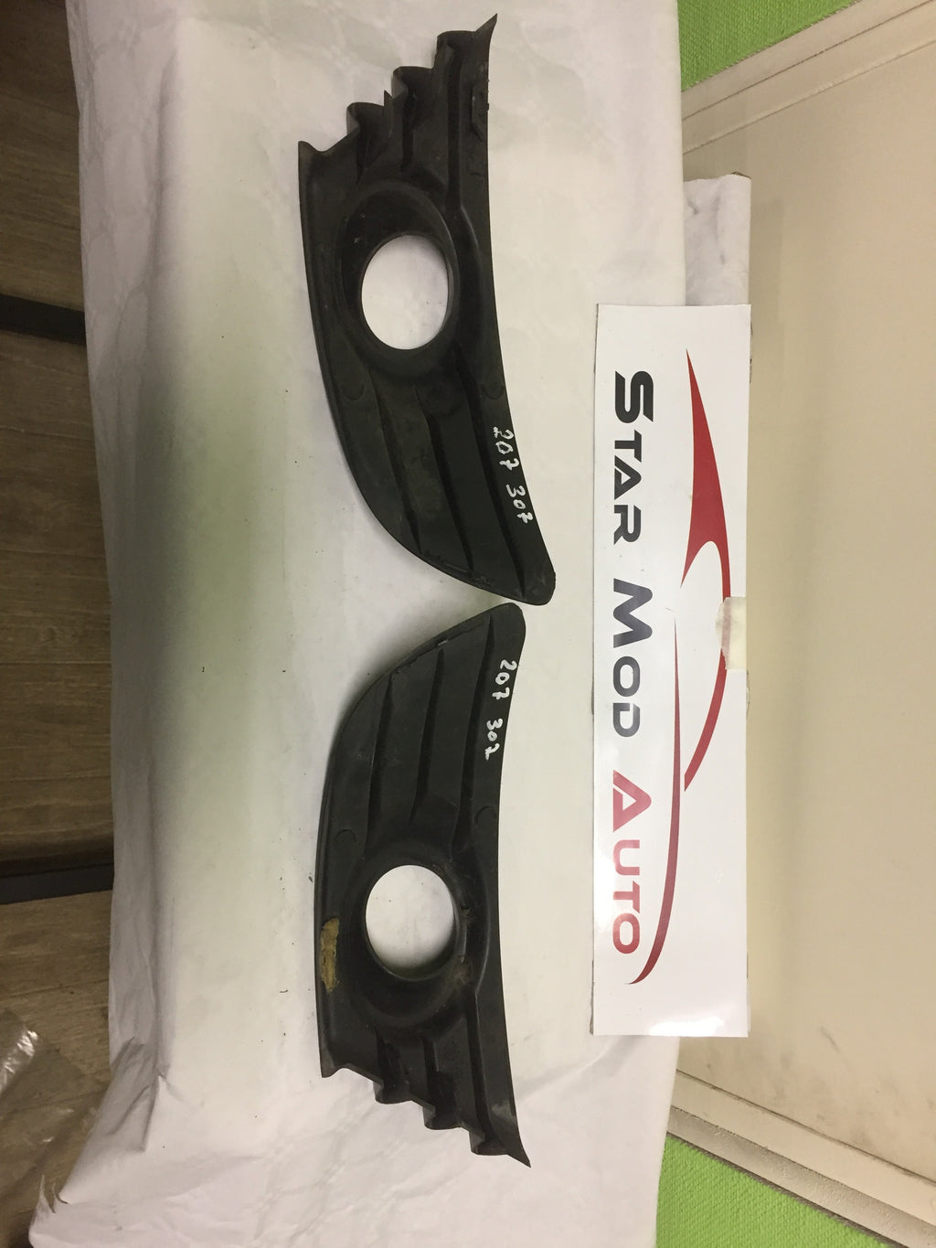 cache antibrouillard avant Peugeot 207 2006