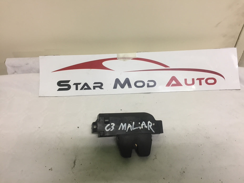 serrure de malle arrière Citroën c3 2007