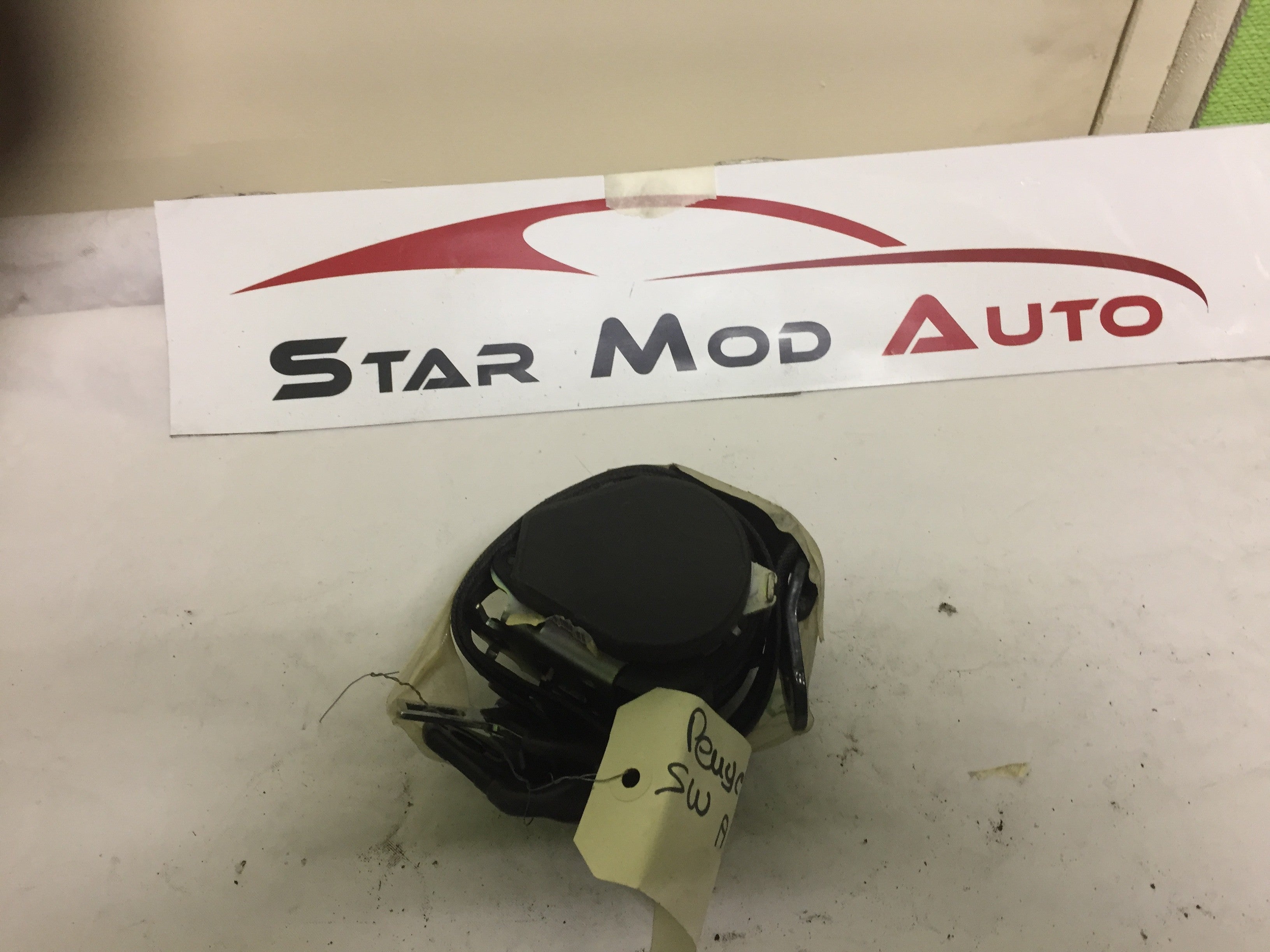 ceinture de sécurité arrière gauche 307 2007