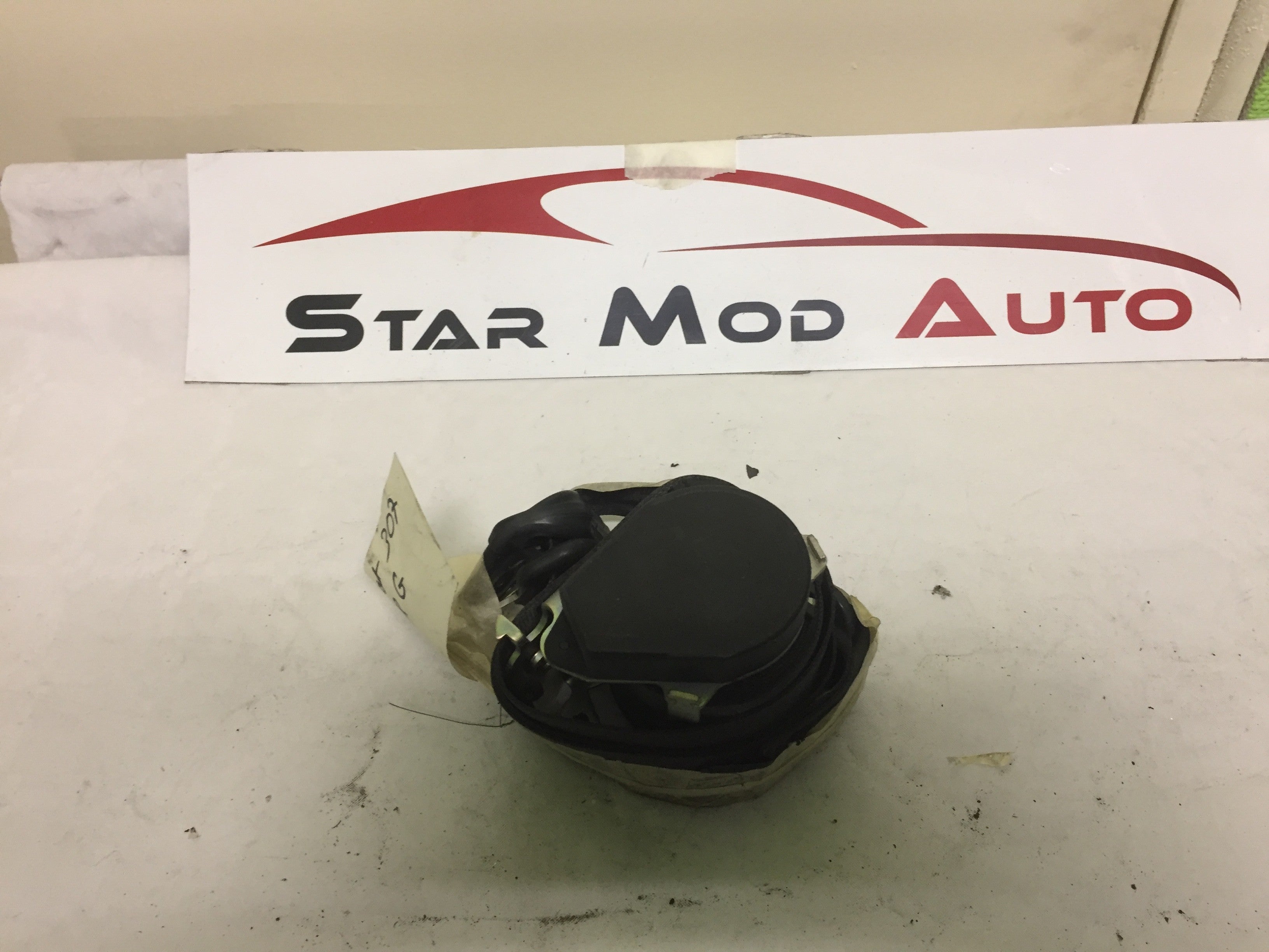 ceinture de sécurité arrière gauche 307 2007