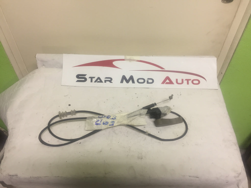 ouverture de capot Renault Clio 3 2006