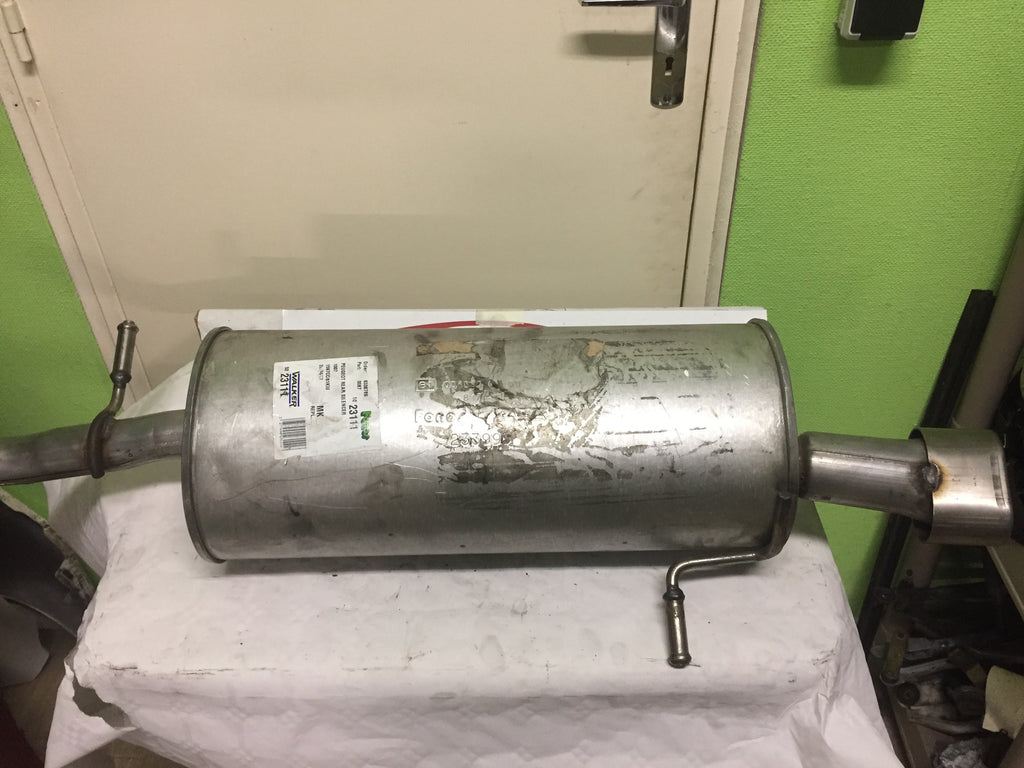 silencieux arrière Peugeot 1007