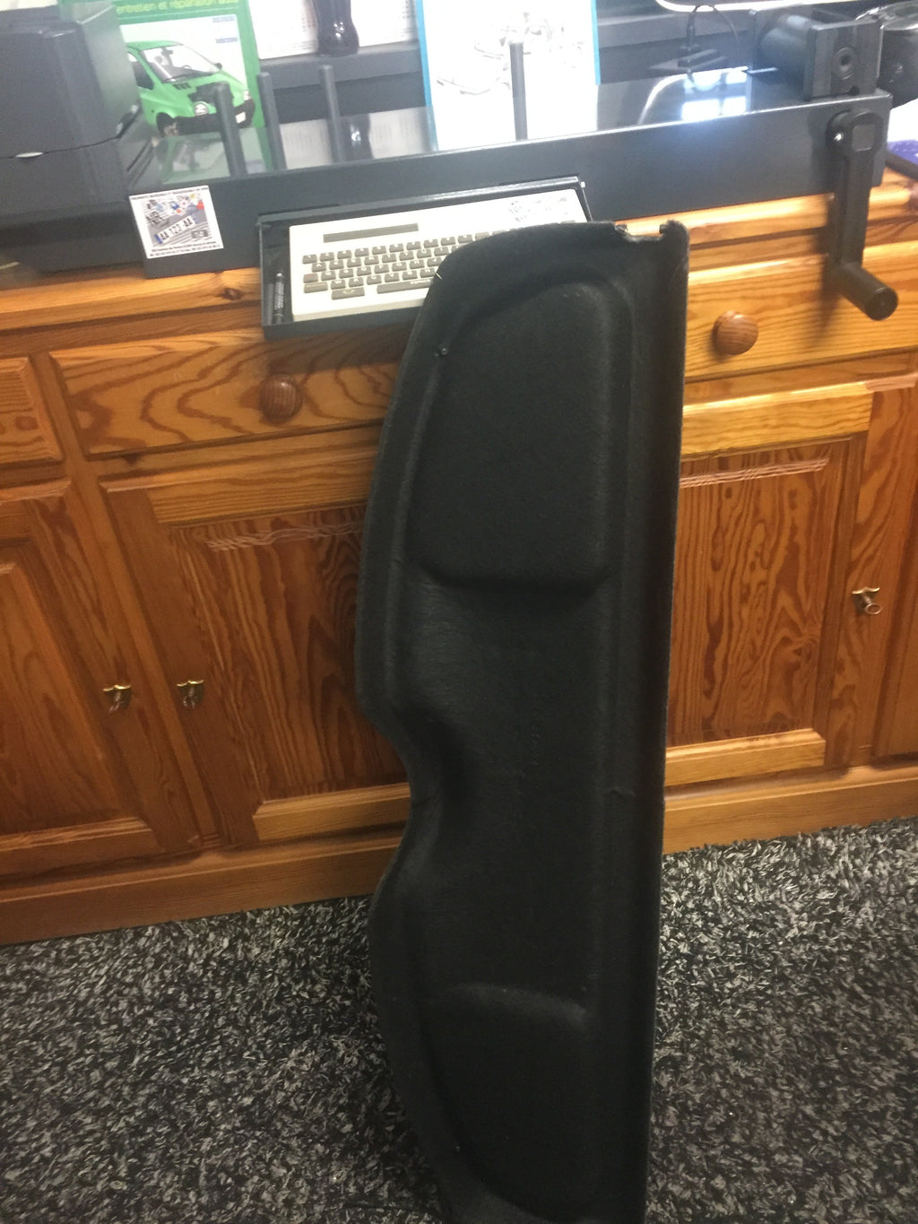 plage arrière Peugeot 1007 année 2006