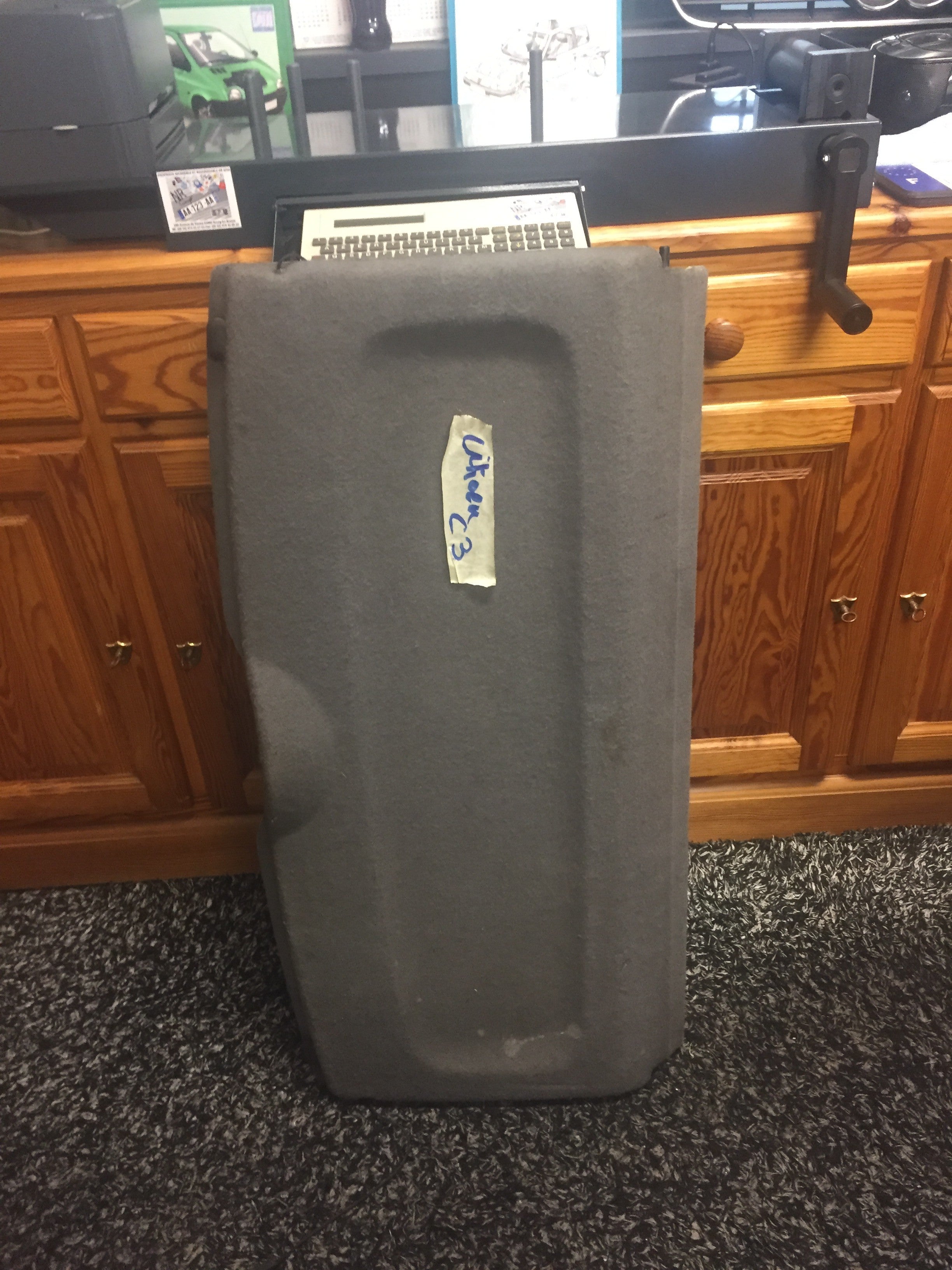 plage arrière Citroën c3 année 2008