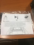 plage arrière DS 4 société année 20182018 neuf