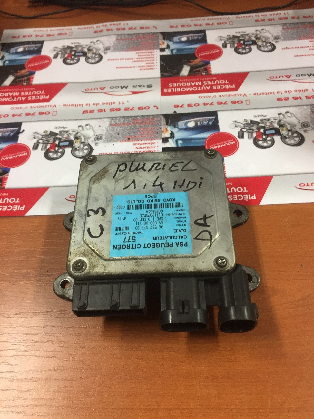 calculateur de direction assistée Citroën c3 pluriel 2006