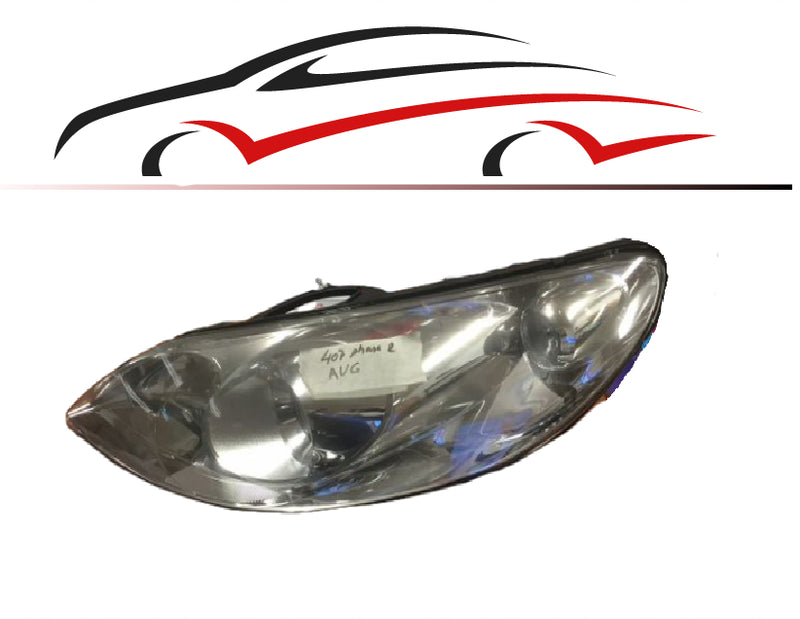 phare avant Peugeot 407 phase 2 année 2009