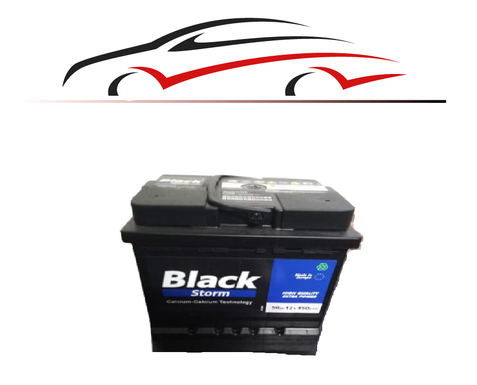 Batterie de voiture BlackStorm 50Ah 12V 450 A(Fr)
