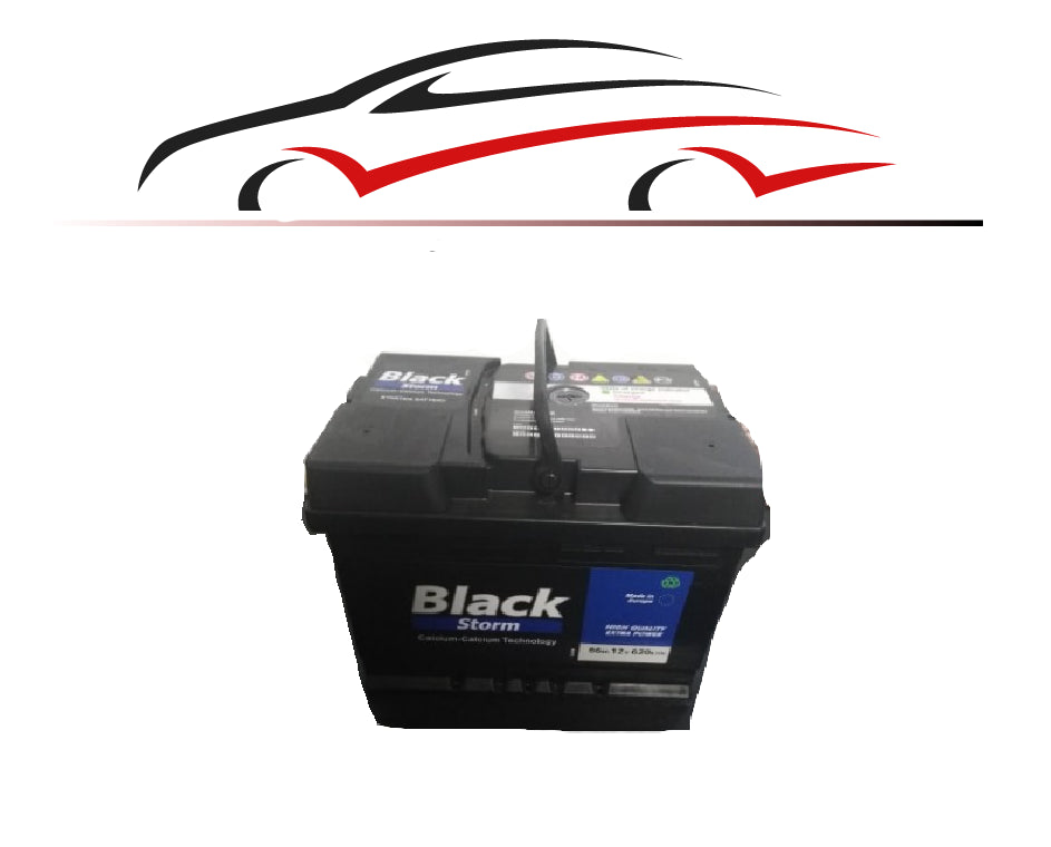 Batterie de voiture BlackStorm 66Ah 12V 620A(Fr)