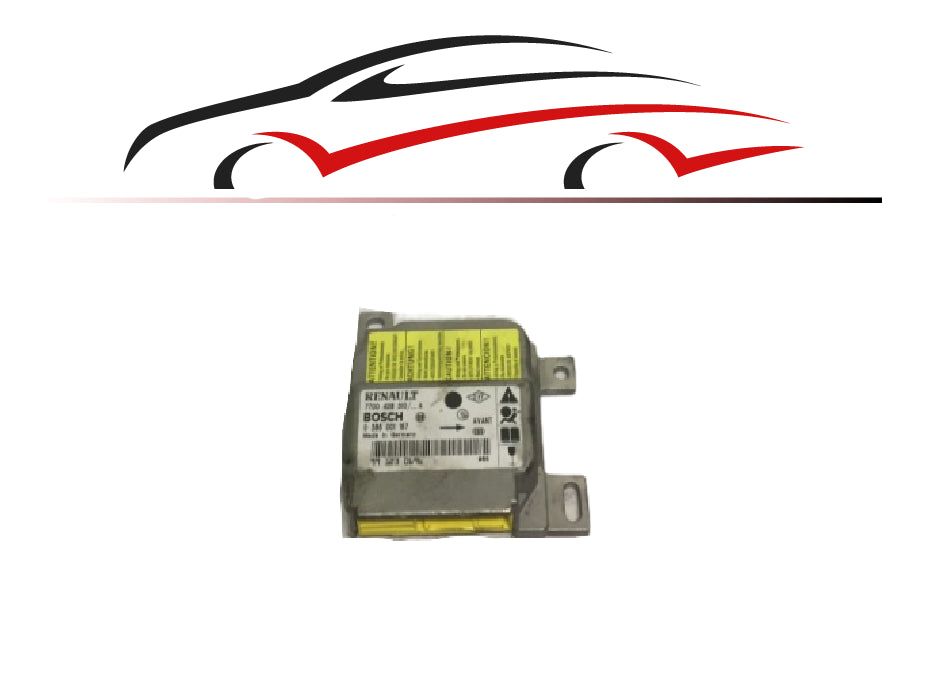 calculateur airbag Renault Clio 2 phase 1 année 99 1.6 essence de marque Bosch ref 8200277317