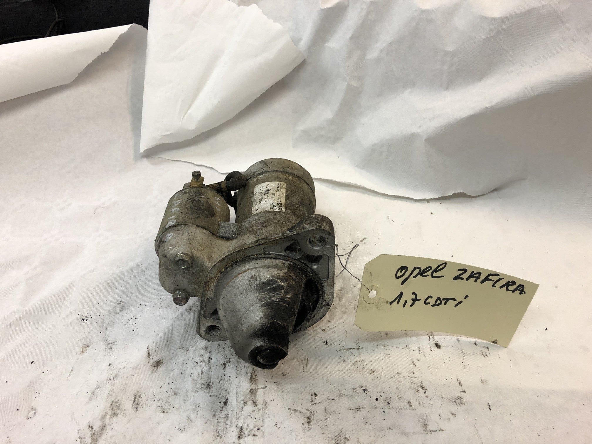 DEMARREUR OPEL ZAFIRA 1.7 CDTI ANNÉE 2013