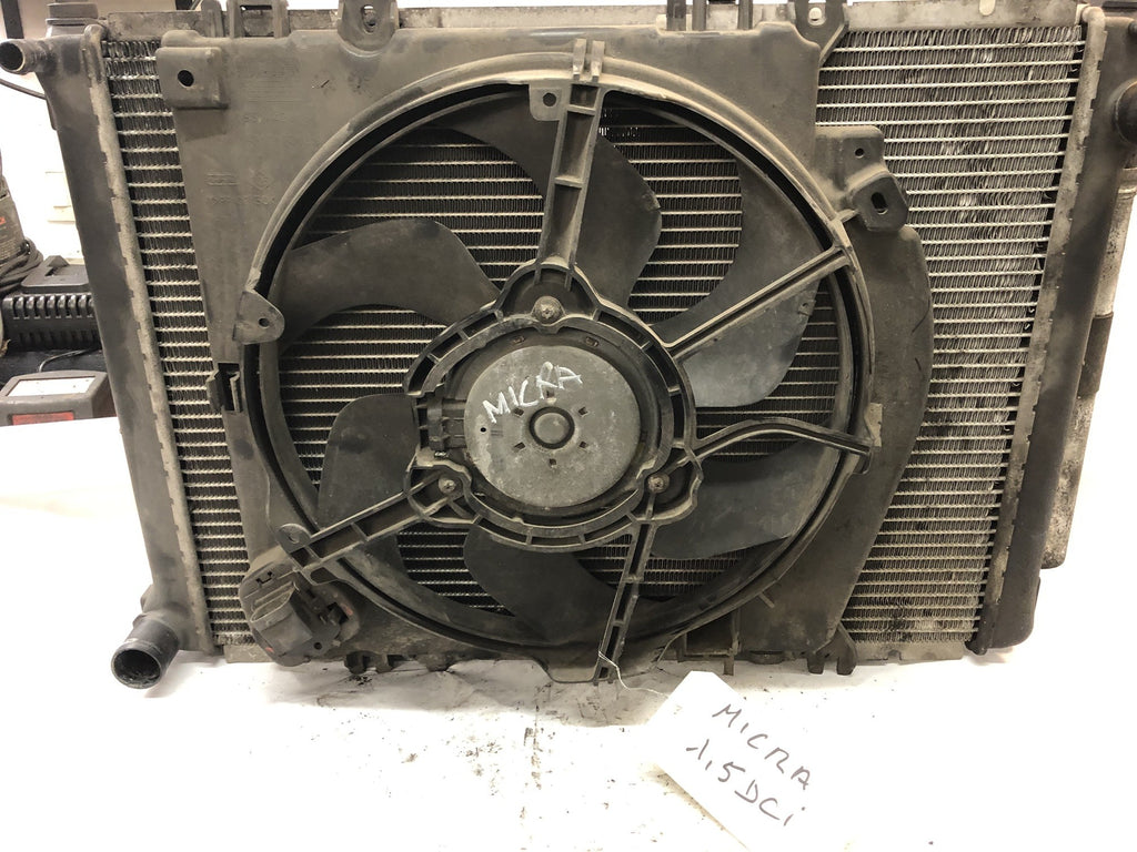 BLOC RADIATEUR NISSAN MICRA MK12 1.5 DCI ANNÉE 2004