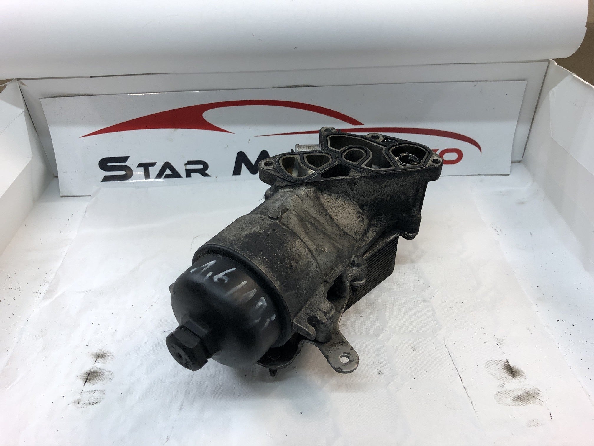 PORTE FILTRE A HUILE PEUGEOT CITROEN 1.6 HDI ANNÉE 2007