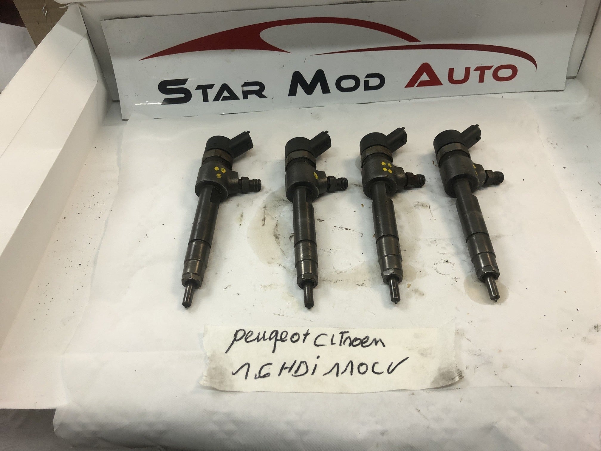 INJECTEUR DIESEL PEUGEOT CITROEN 1.6 HDI 90 CV ANNEE 2008