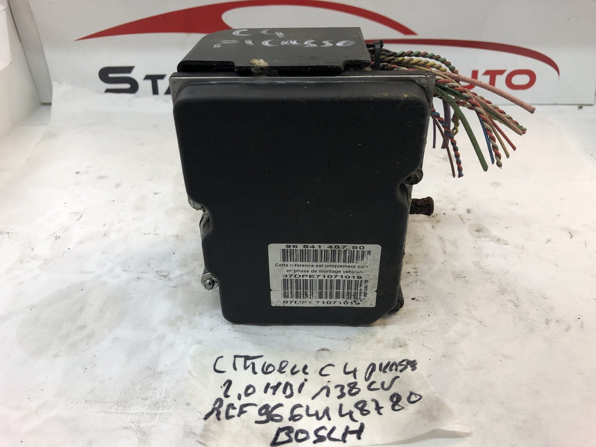 BLOC ABS CITROEN C4 PICASSO 2.0 138 CV ANNÉE 2008