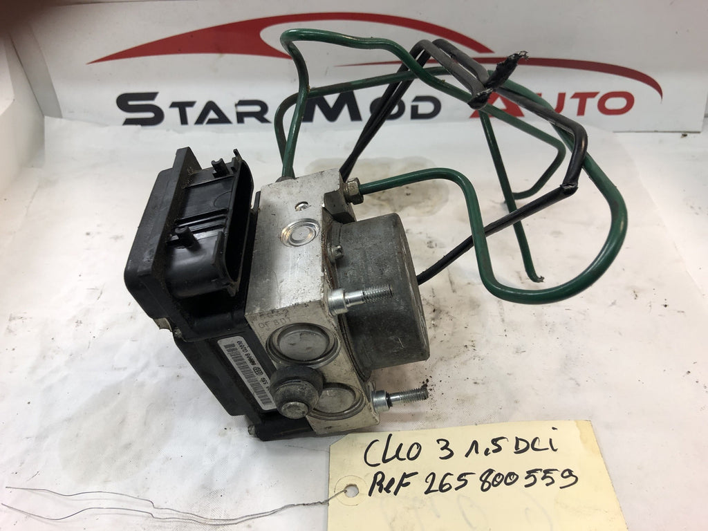 BLOC ABS RENAULT CLIO 3 1.5 DCI 68 CV ​​ANNÉE 2006
