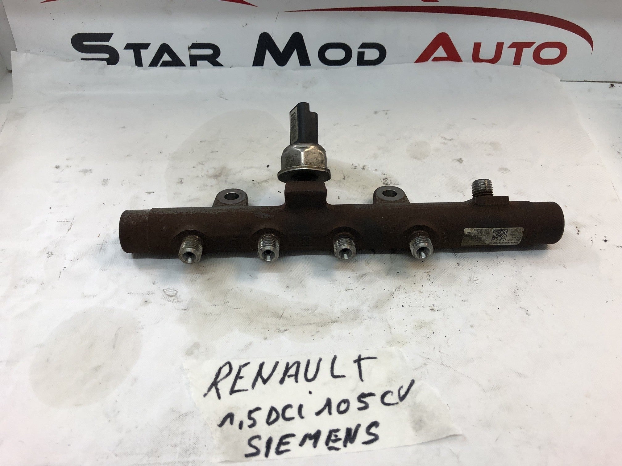 RAMPE INJECTION RENAULT KANGO 1.5 DCI 106 CV ANNEE 2009