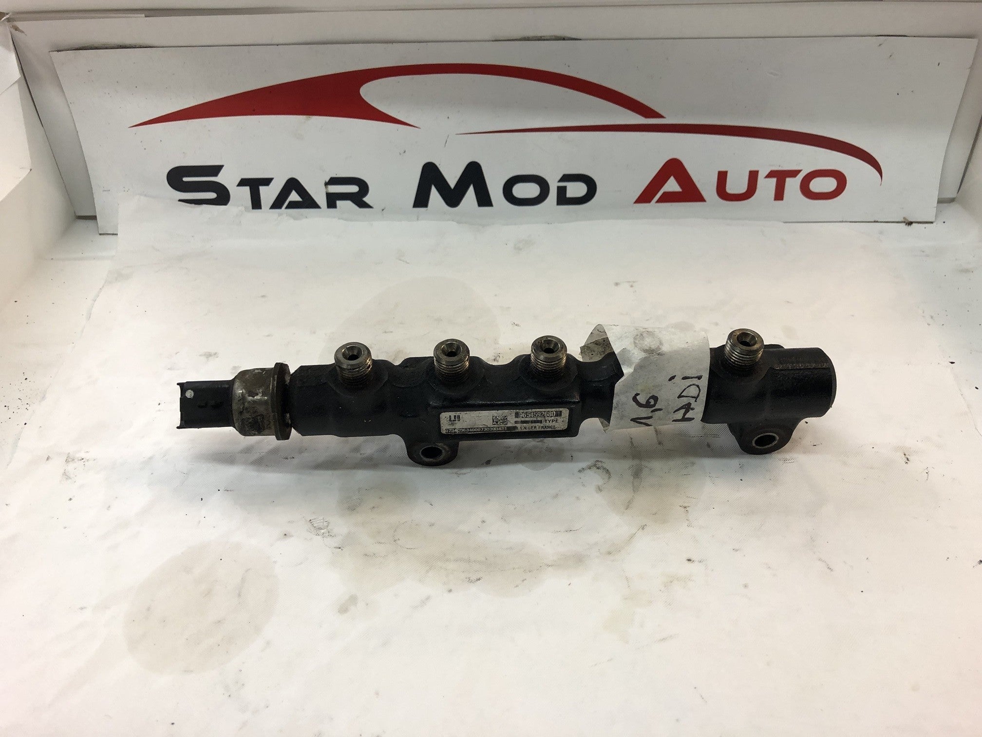 RAMPE INJECTION PEUGEOT CITREON 1.6 HDI ANNEE 2006