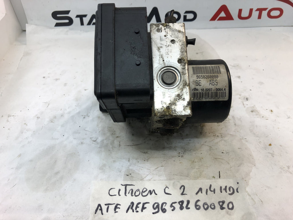 BLOC ABS PEUGEOT CITROEN 1.4 HDI ANNÉE 2007