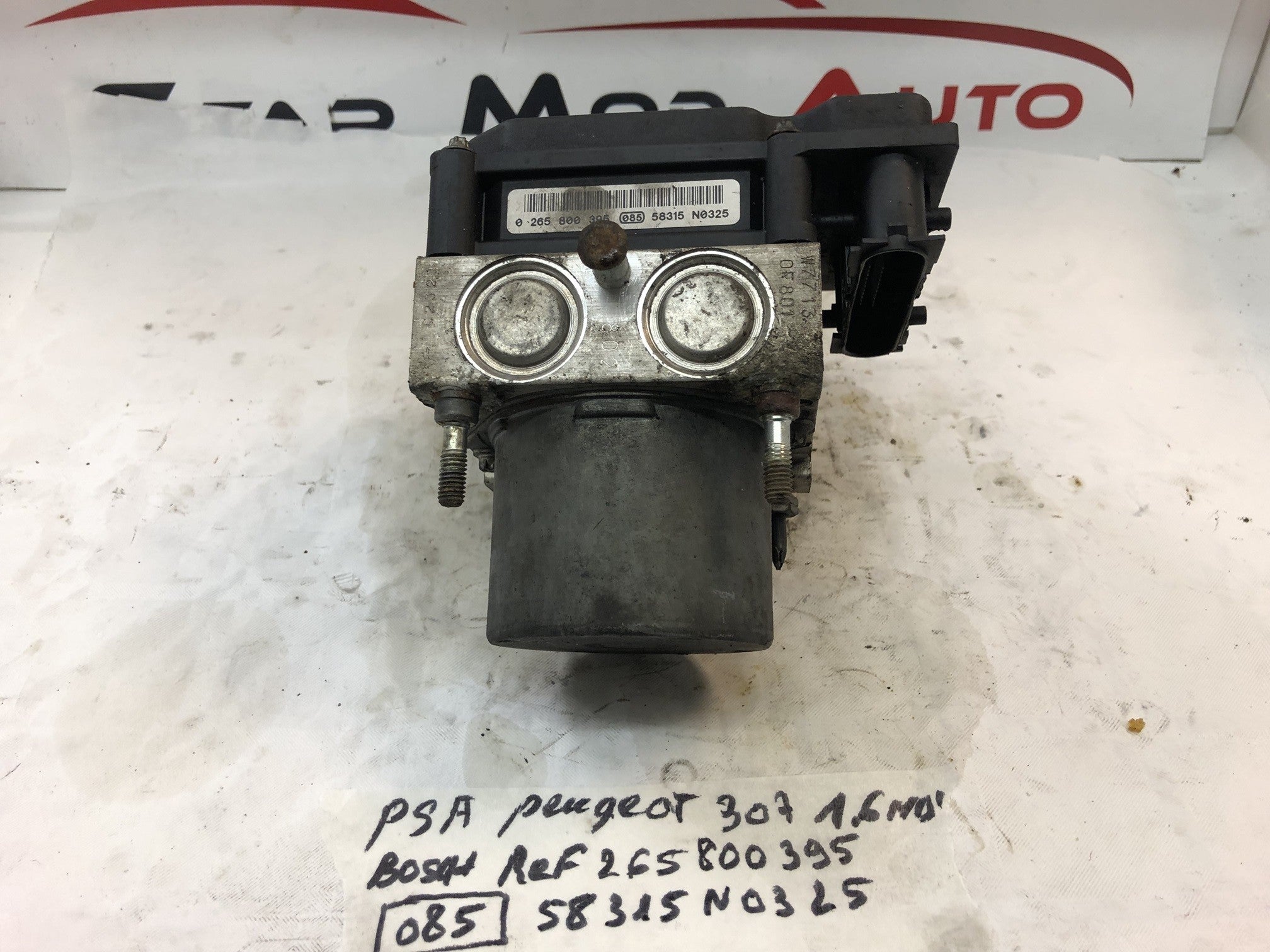 BLOC ABS PEUGEOT CITROEN 1.6 HDI ANNEE 2008